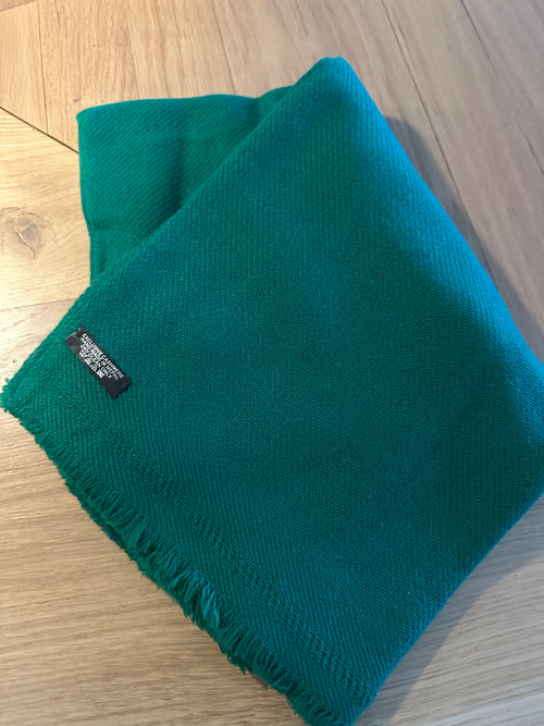 Cahmere sjaal groen