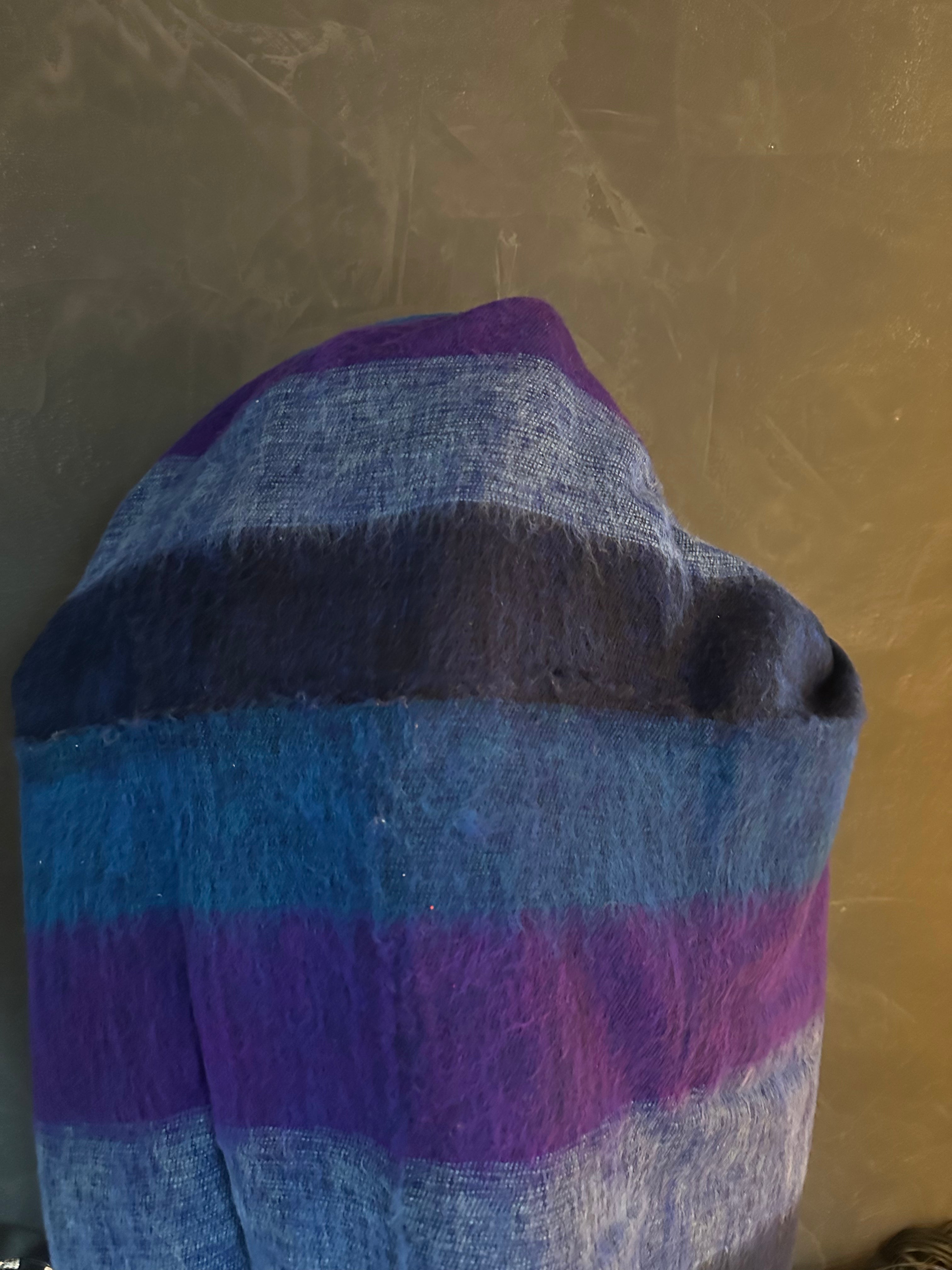 Cashmere blauw paars