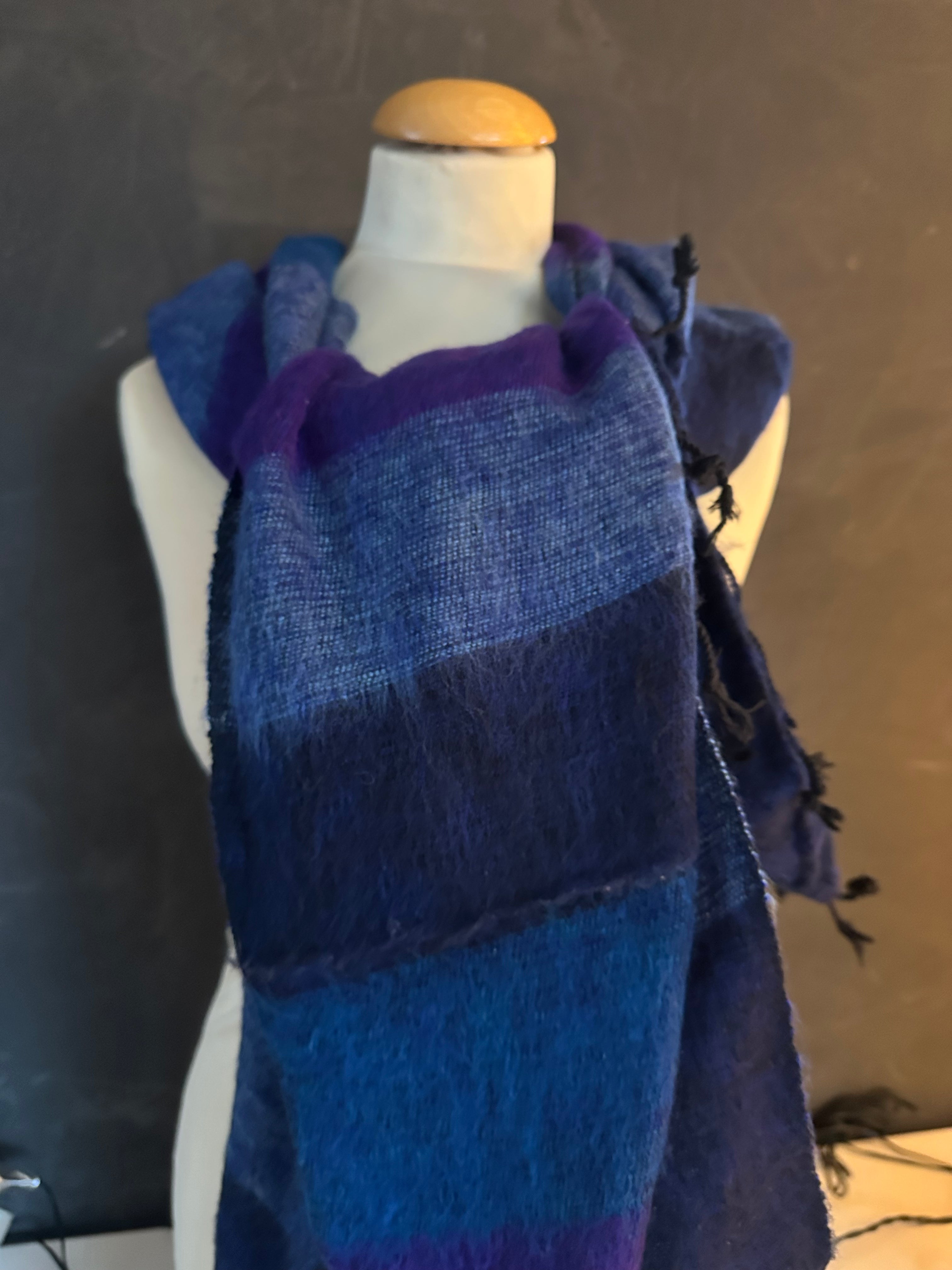 Cashmere blauw paars