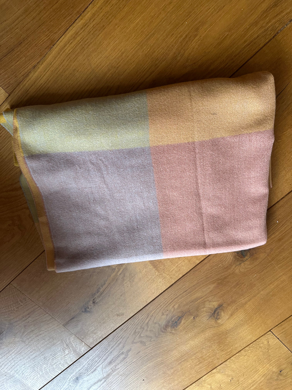 pastelkleuren cashmere sjaal