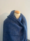 Donkerblauwe cashmere sjaal