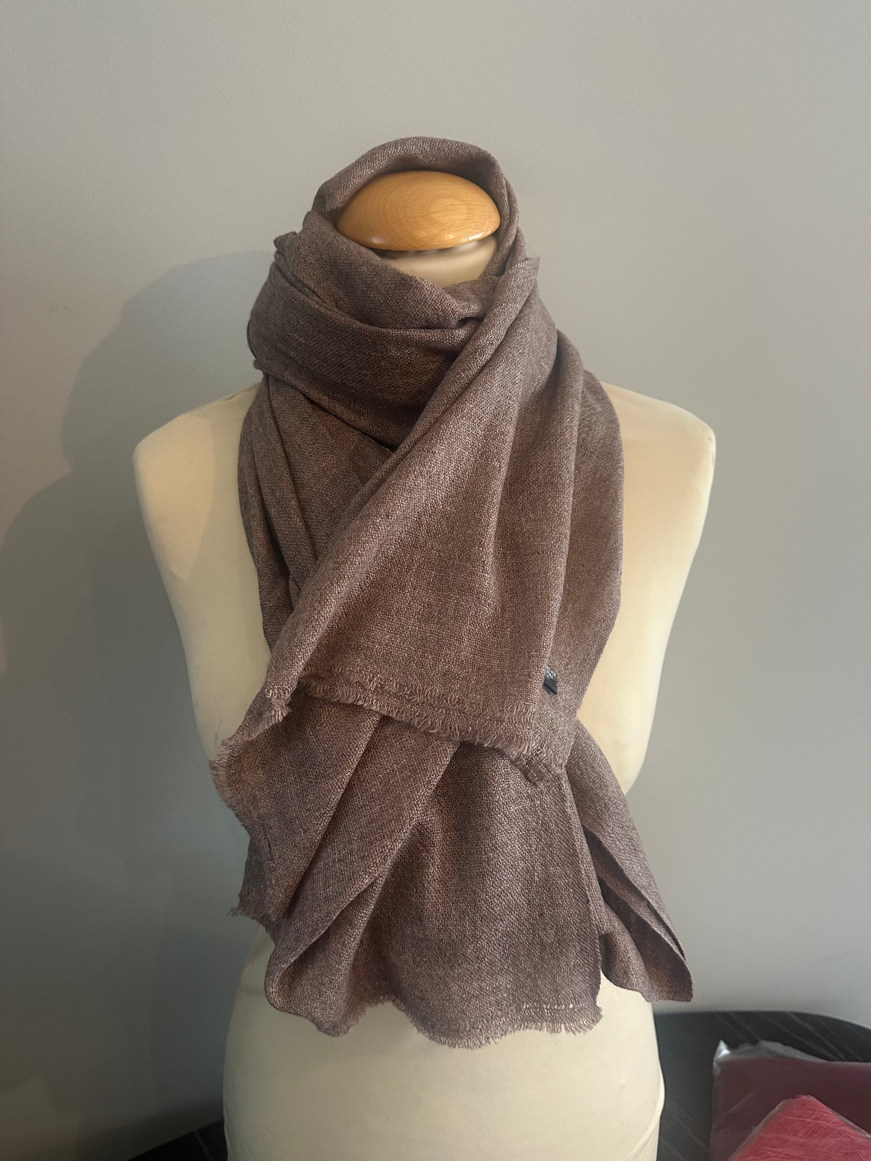 Kleinere en fijner geweven cashmere